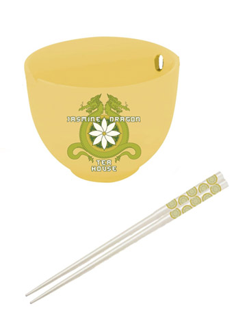 Avatar: The Last Airbender Jasmine Dragon Tea House Bowl and Chopsticks Set Gallery Image 2