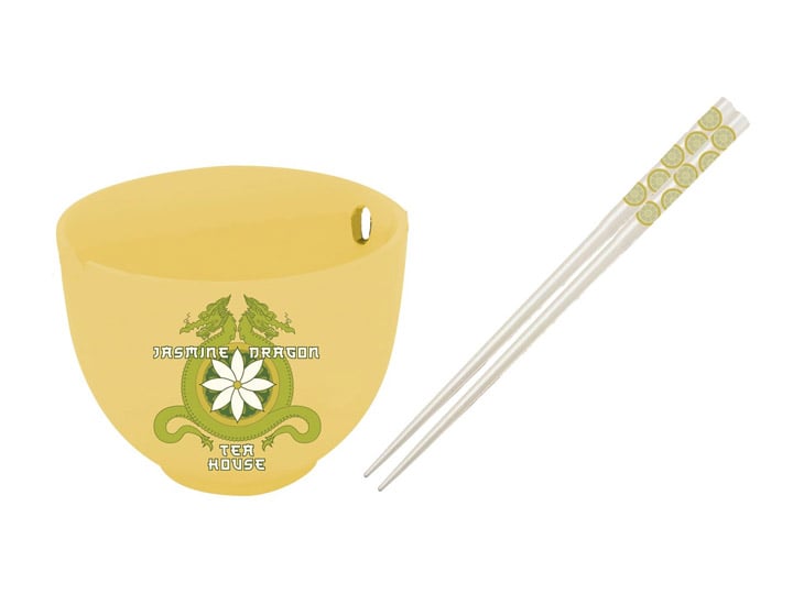 Avatar: The Last Airbender Jasmine Dragon Tea House Bowl and Chopsticks Set Gallery Image 1