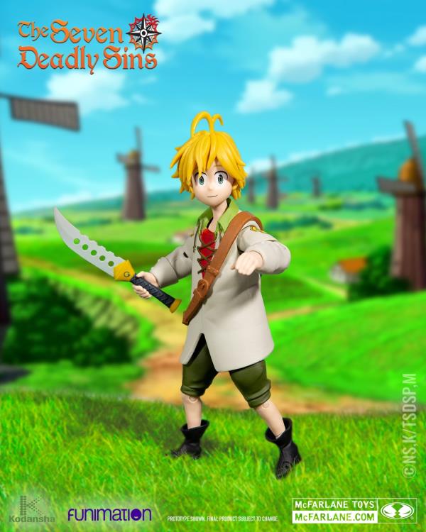 The Seven Deadly Sins Meliodas Action Figure Gallery Image 3