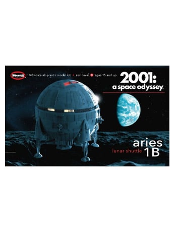 2001: A Space Odyssey Aries 1B Lunar Lander 1/48 Scale Model Kit Gallery Image 2