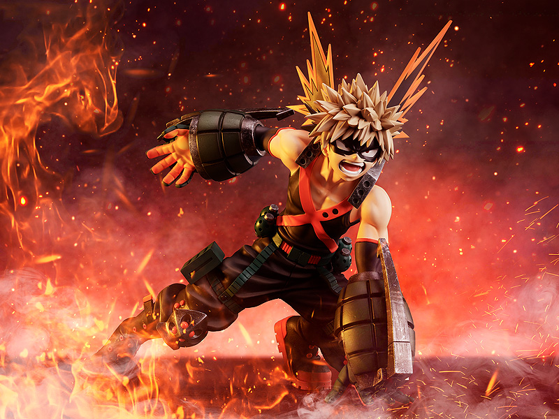 My Hero Academia Katsuki Bakugo 1/4 Scale Figure Gallery Image 3