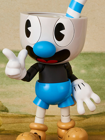 Cuphead Mugman PX Previews Exclusive Action Figure Gallery Image 2