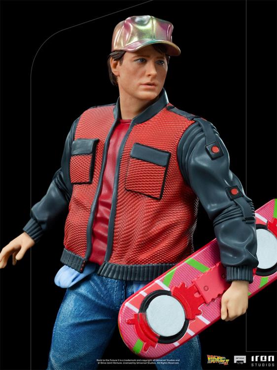 Back to the Future Part II Marty McFly 1/10 Scale Deluxe Art Scale Limited Edition Statue Gallery Image 13