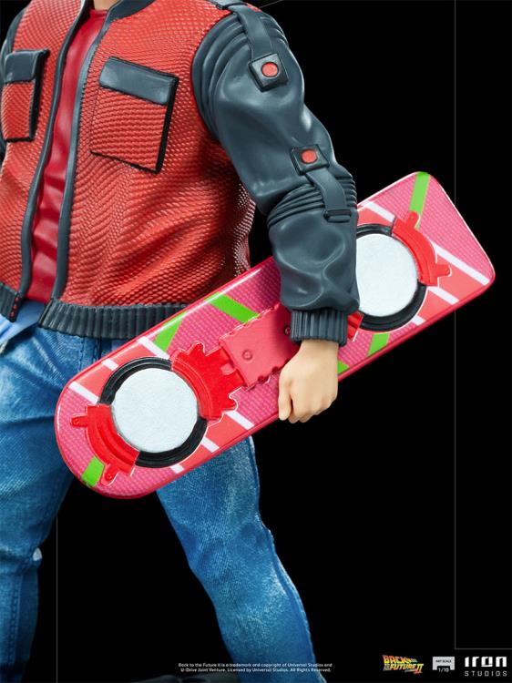 Back to the Future Part II Marty McFly 1/10 Scale Deluxe Art Scale Limited Edition Statue Gallery Image 15