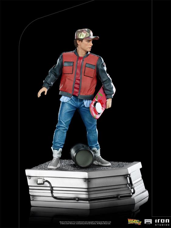 Back to the Future Part II Marty McFly 1/10 Scale Deluxe Art Scale Limited Edition Statue Gallery Image 9