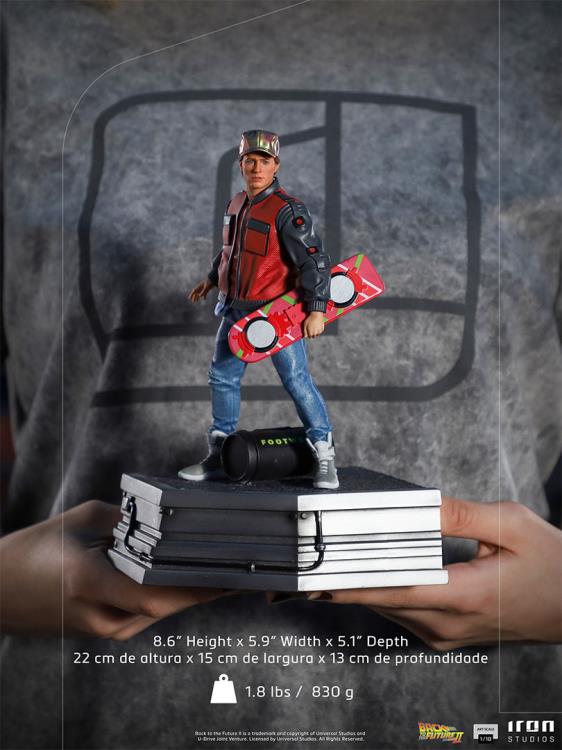 Back to the Future Part II Marty McFly 1/10 Scale Deluxe Art Scale Limited Edition Statue Gallery Image 17