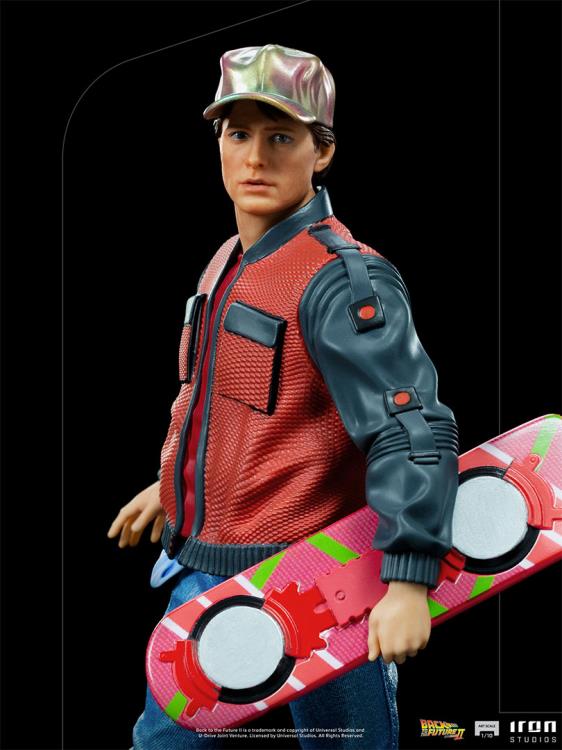 Back to the Future Part II Marty McFly 1/10 Scale Deluxe Art Scale Limited Edition Statue Gallery Image 11