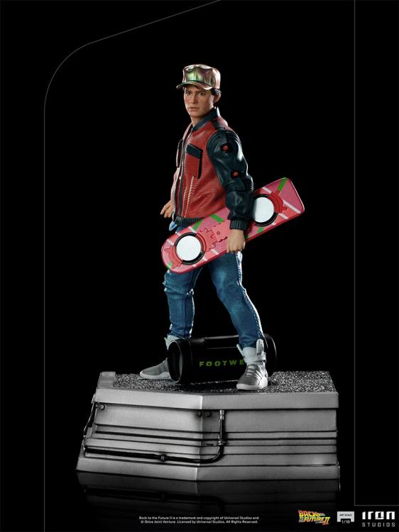 Back to the Future Part II Marty McFly 1/10 Scale Deluxe Art Scale Limited Edition Statue Gallery Image 4