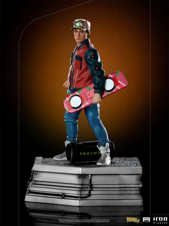 Back to the Future Part II Marty McFly 1/10 Scale Deluxe Art Scale Limited Edition Statue Gallery Image 16