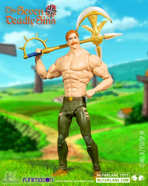The Seven Deadly Sins Escanor Action Figure Gallery Image 3