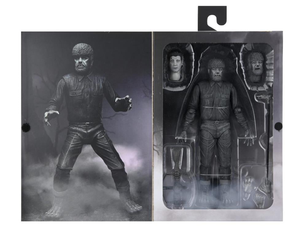 Universal Monsters Ultimate The Wolf Man (Black & White) Figure Gallery Image 20