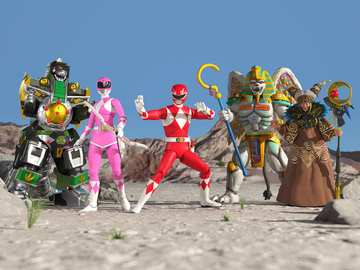 Mighty Morphin Power Rangers ULTIMATES! Wave 2 Set of 5 Action Figures Gallery Image 1
