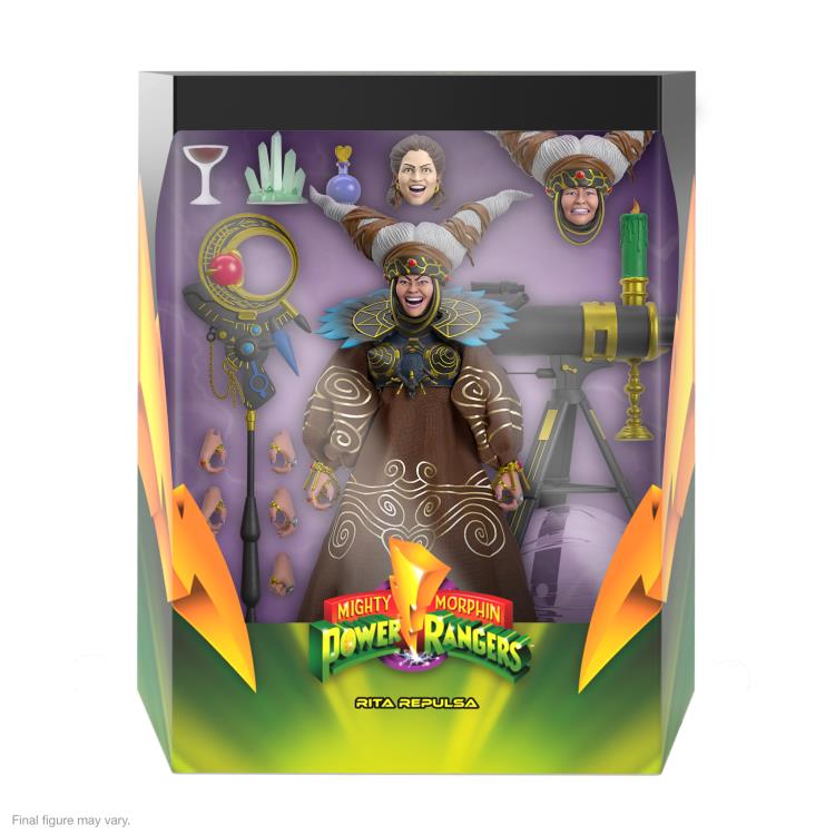 Mighty Morphin Power Rangers ULTIMATES! Rita Repulsa Action Figure Gallery Image 6