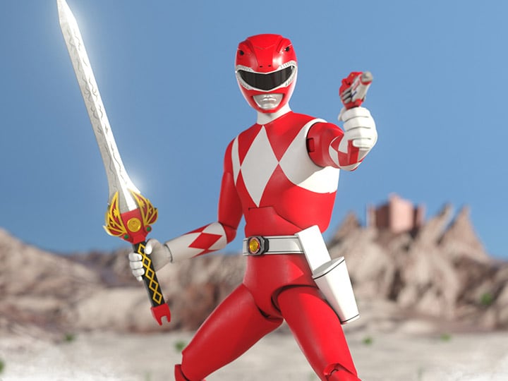 Mighty Morphin Power Rangers ULTIMATES! Red Ranger Action Figure Gallery Image 1