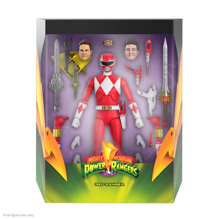 Mighty Morphin Power Rangers ULTIMATES! Red Ranger Action Figure Gallery Image 5