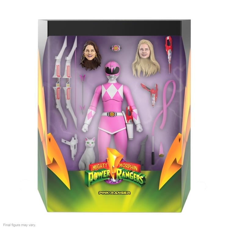 Mighty Morphin Power Rangers ULTIMATES! Pink Ranger Action Figure Gallery Image 5