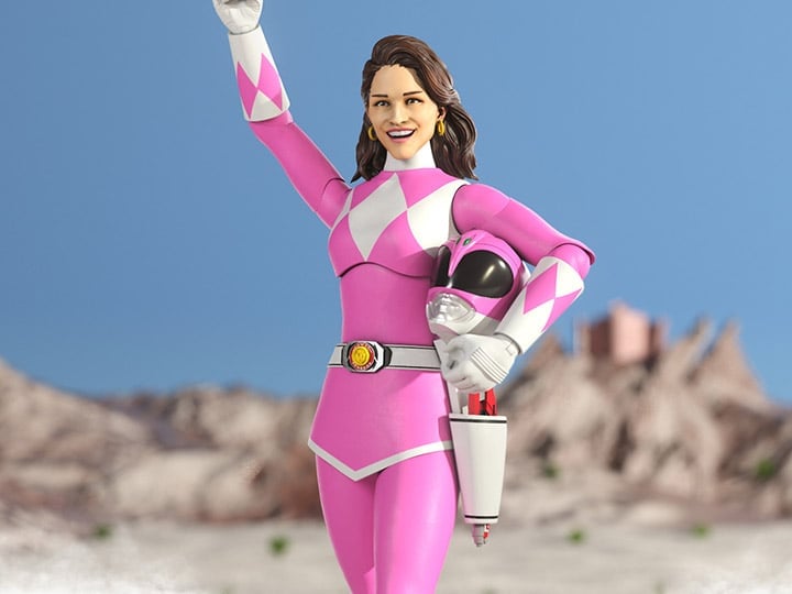 Mighty Morphin Power Rangers ULTIMATES! Pink Ranger Action Figure Gallery Image 1