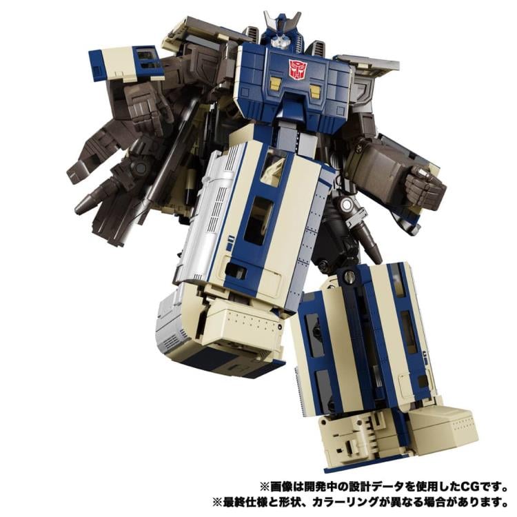 Transformers Masterpiece G MPG-01 Trainbot Shouki (Raiden Combiner) Gallery Image 6