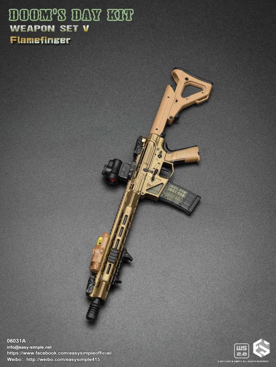 Doom's Day Kit V Flamefinger 1/6 Scale Accessory Set (06031-A) Gallery Image 3