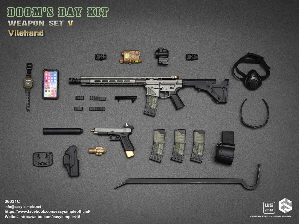 Doom's Day Kit V Vilehand 1/6 Scale Accessory Set (06031-C) Gallery Image 8