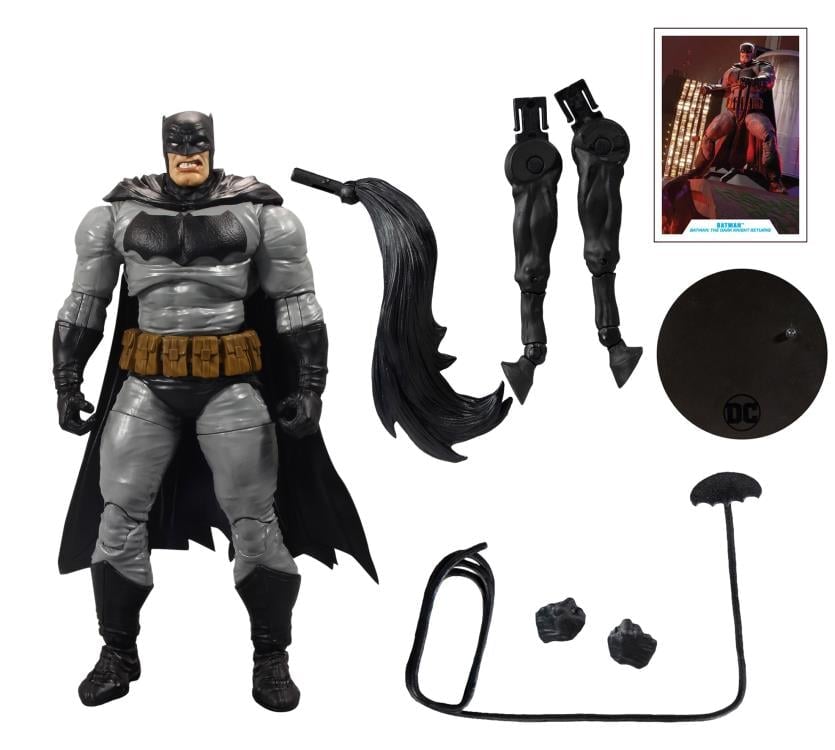 Batman: The Dark Knight Returns DC Multiverse Batman Action Figure (Collect to Build: Batman's Horse) Gallery Image 9