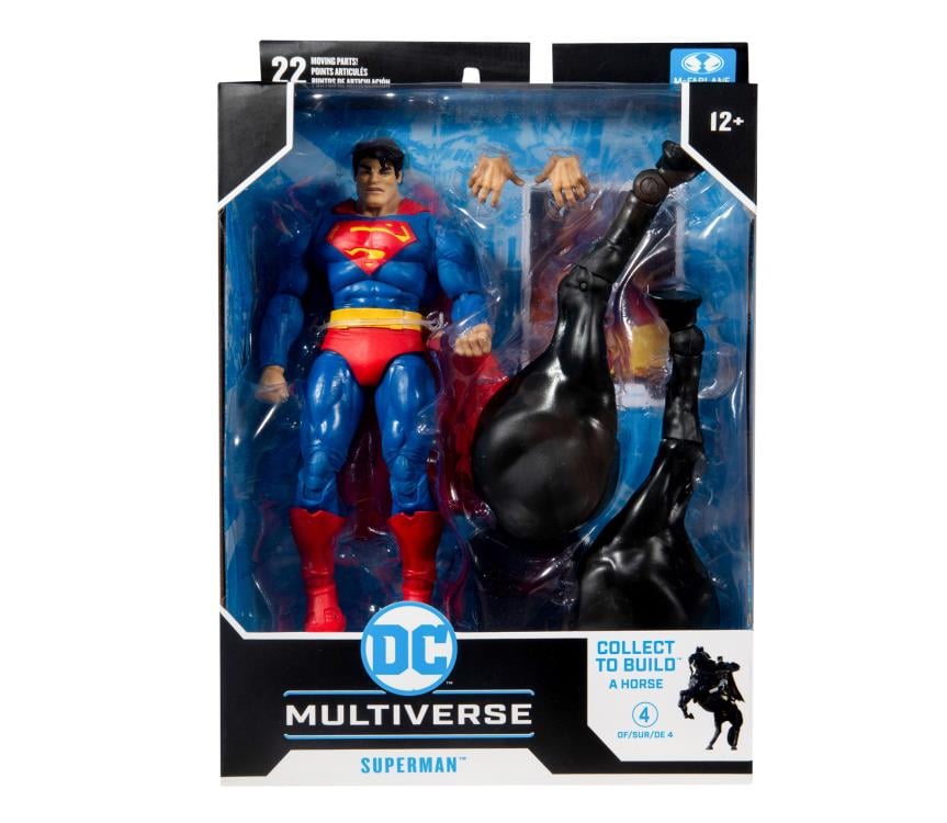 Batman: The Dark Knight Returns DC Multiverse Superman Action Figure (Collect to Build: Batman's Horse) Gallery Image 10