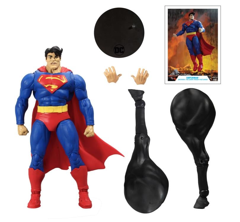 Batman: The Dark Knight Returns DC Multiverse Superman Action Figure (Collect to Build: Batman's Horse) Gallery Image 9
