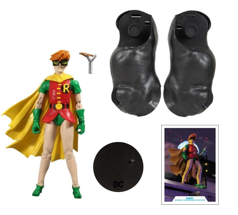 Batman: The Dark Knight Returns DC Multiverse Robin Action Figure (Collect to Build: Batman's Horse) Gallery Image 9