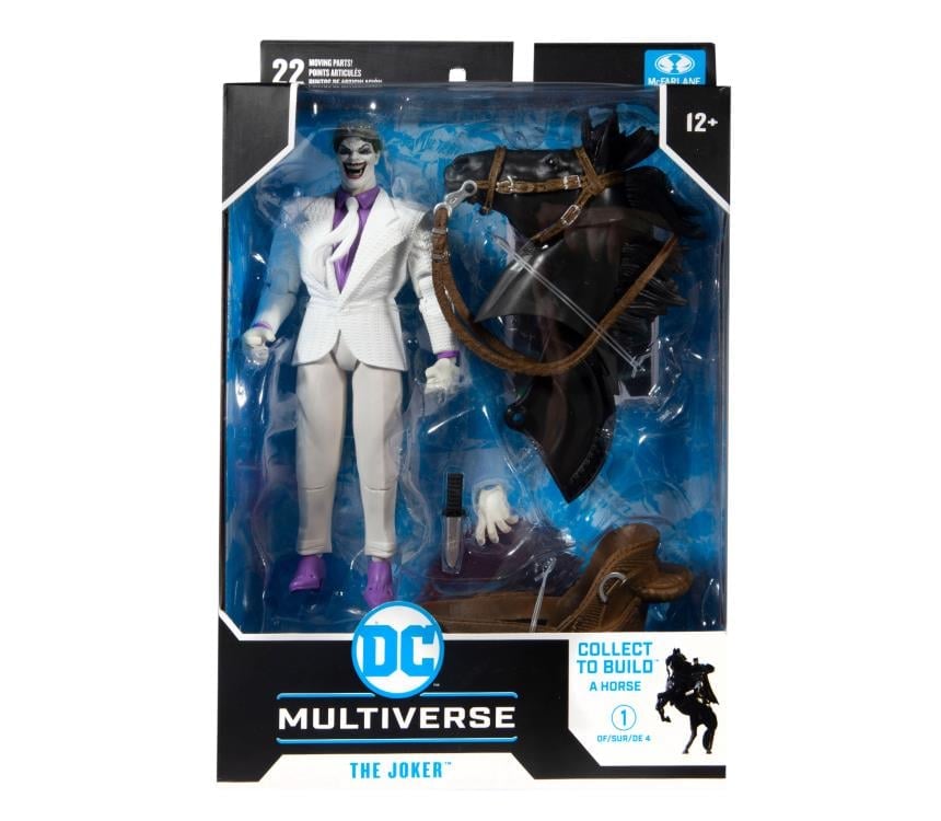 Batman: The Dark Knight Returns DC Multiverse The Joker Action Figure (Collect to Build: Batman's Horse) Gallery Image 10