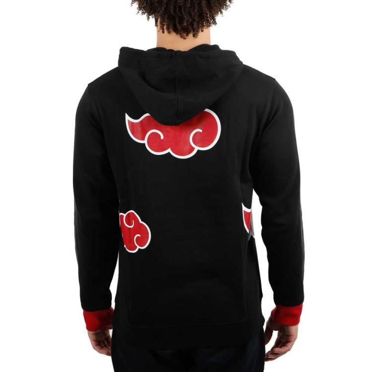 Naruto: Shippuden Akatsuki Cloud Cosplay Hooded Sweatshirt Gallery Image 3