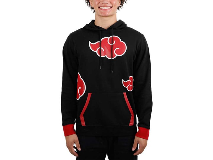 Naruto: Shippuden Akatsuki Cloud Cosplay Hooded Sweatshirt Gallery Image 1