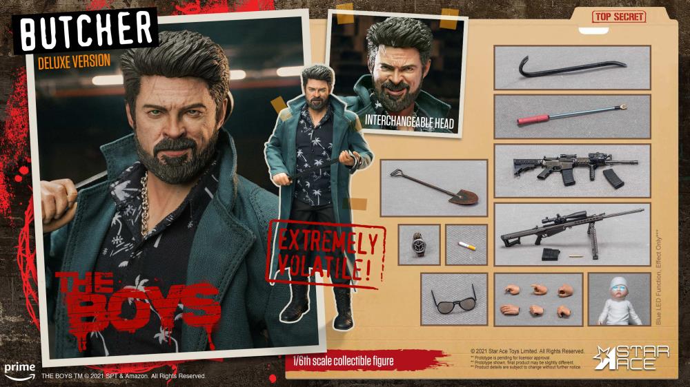 The Boys Billy Butcher (Deluxe Ver.) 1/6 Scale Figure