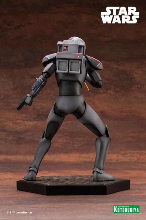 Star Wars: The Bad Batch ArtFX Hunter Statue Gallery Image 13