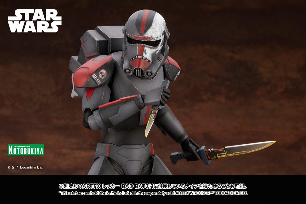 Star Wars: The Bad Batch ArtFX Hunter Statue Gallery Image 28