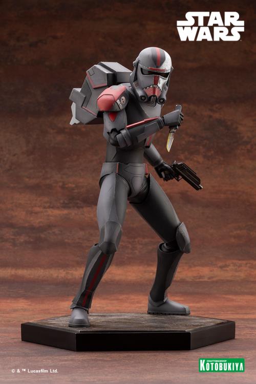 Star Wars: The Bad Batch ArtFX Hunter Statue Gallery Image 10