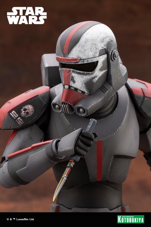 Star Wars: The Bad Batch ArtFX Hunter Statue Gallery Image 19