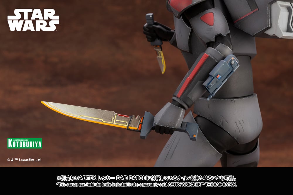 Star Wars: The Bad Batch ArtFX Hunter Statue Gallery Image 27