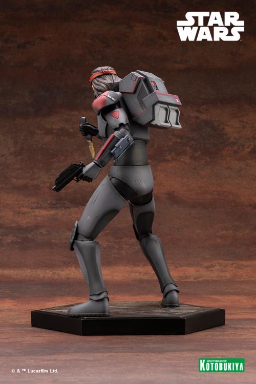 Star Wars: The Bad Batch ArtFX Hunter Statue Gallery Image 5