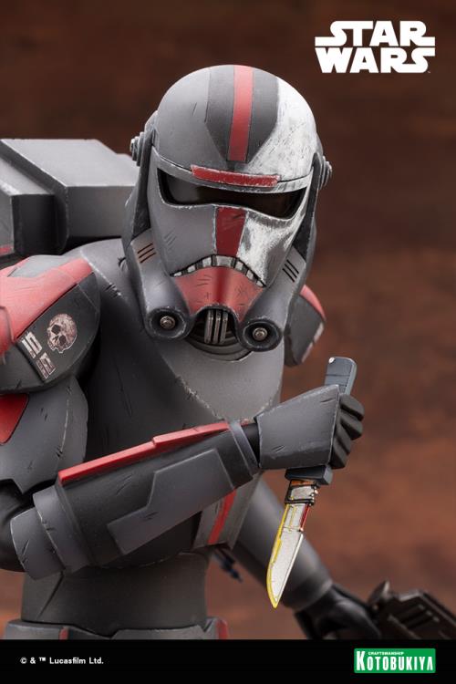 Star Wars: The Bad Batch ArtFX Hunter Statue Gallery Image 23