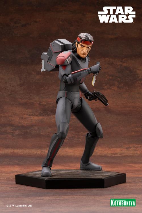 ARTFX ハンター THE BAD BATCH 29-TO0330-01 Star Wars: The Bad Batch ArtFX Hunter Statue
