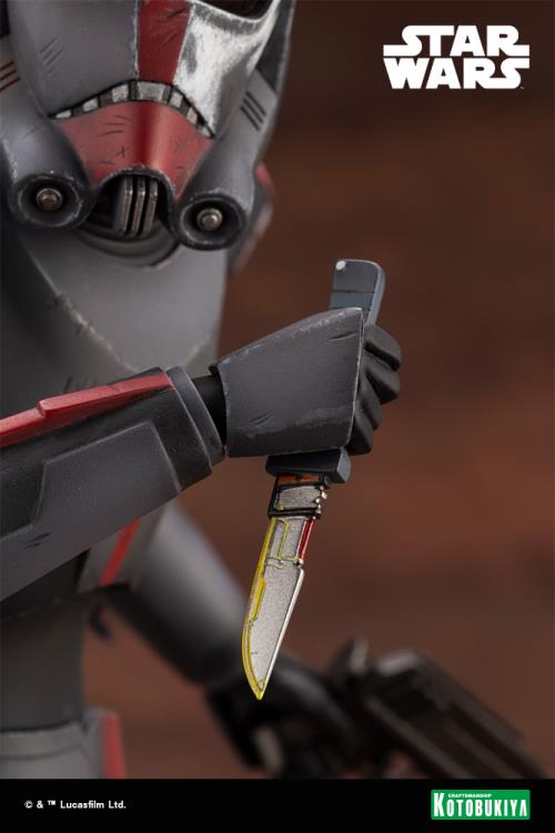 Star Wars: The Bad Batch ArtFX Hunter Statue Gallery Image 22