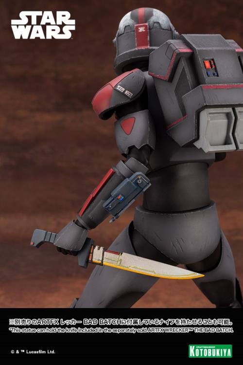 Star Wars: The Bad Batch ArtFX Hunter Statue Gallery Image 29