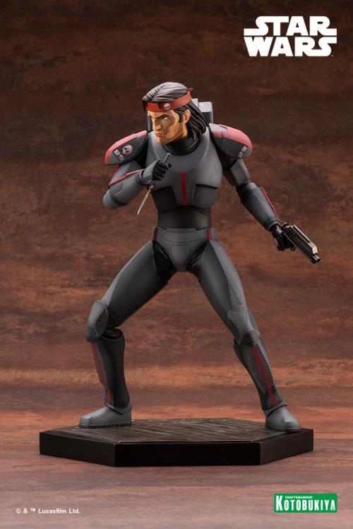 Star Wars: The Bad Batch ArtFX Hunter Statue Gallery Image 4