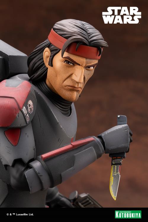 Star Wars: The Bad Batch ArtFX Hunter Statue Gallery Image 26