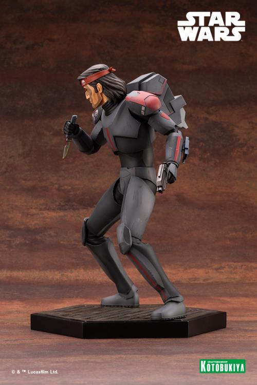 Star Wars: The Bad Batch ArtFX Hunter Statue Gallery Image 6