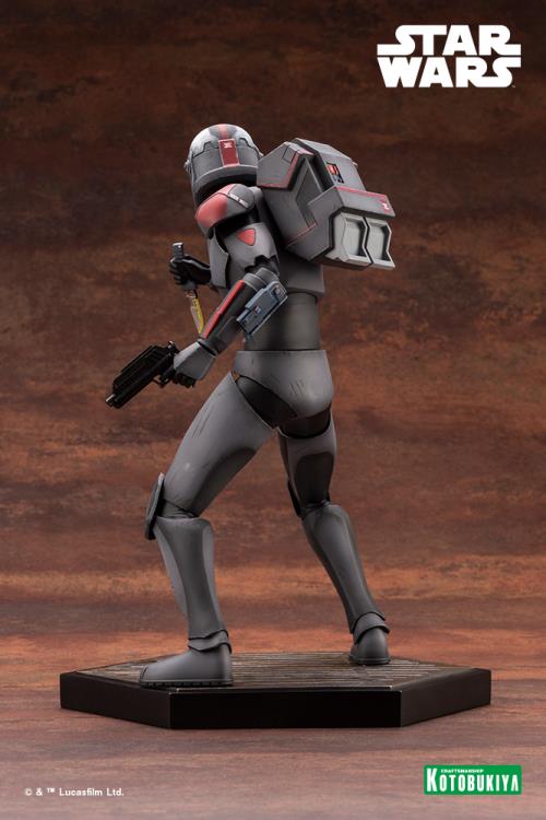 Star Wars: The Bad Batch ArtFX Hunter Statue Gallery Image 12