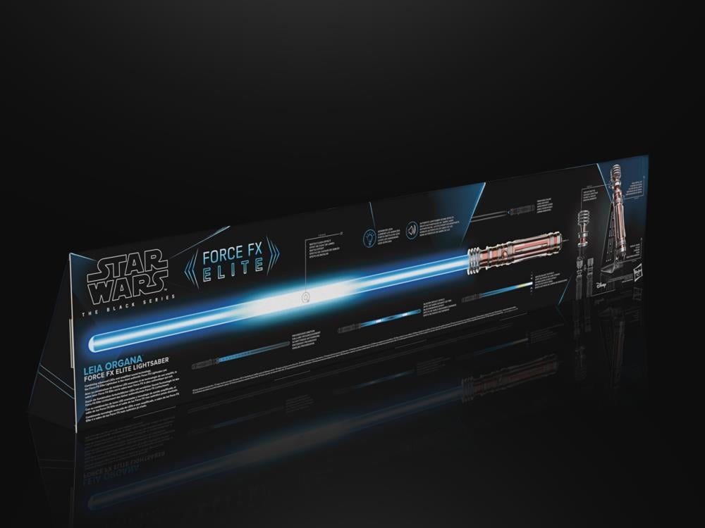 Star Wars: The Black Series Leia Organa Force FX Elite Lightsaber Gallery Image 11