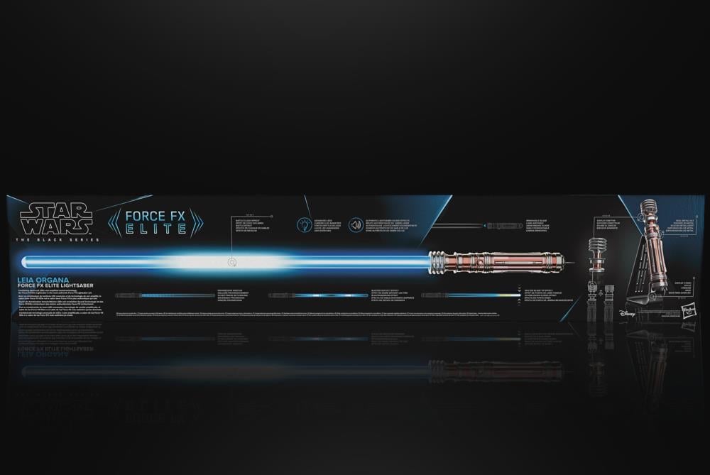 Star Wars: The Black Series Leia Organa Force FX Elite Lightsaber Gallery Image 12
