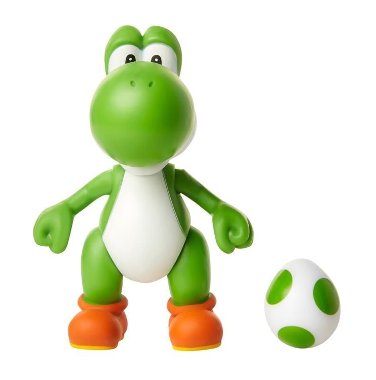 yoshi☘️ World of Nintendo Yoshi with Egg 4-Inch Scale Figure