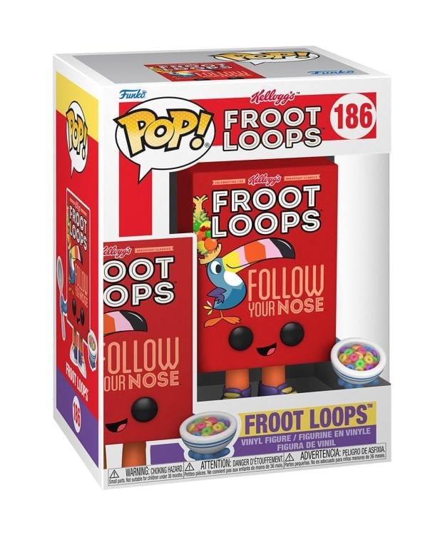 Pop! Foodies: Kelloggs - Froot Loops Cereal Box Gallery Image 4